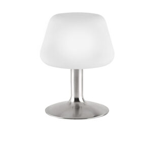 Table lamp steel with 3-step touch dimmer incl. LED - Tilly