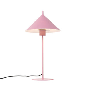 Designer table lamp pink - Triangolo